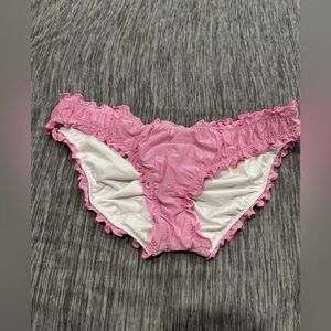 Victoria secret bikini bottom sparkly pink